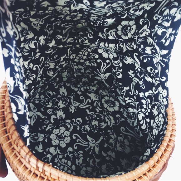 🆕Charlee Round Rattan Straw Crossbody Handbag - Picture 7 of 8